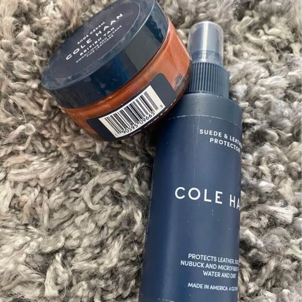 brand new cole hann leather protection